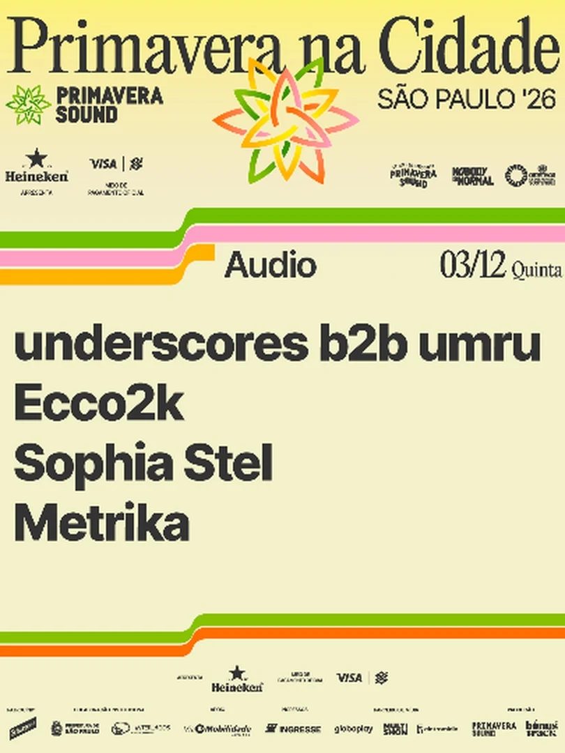 Imagem da fonte — Primavera Na Cidade - Underscores B2B Umru + Ecco2K + Sophia Stel + Metrika