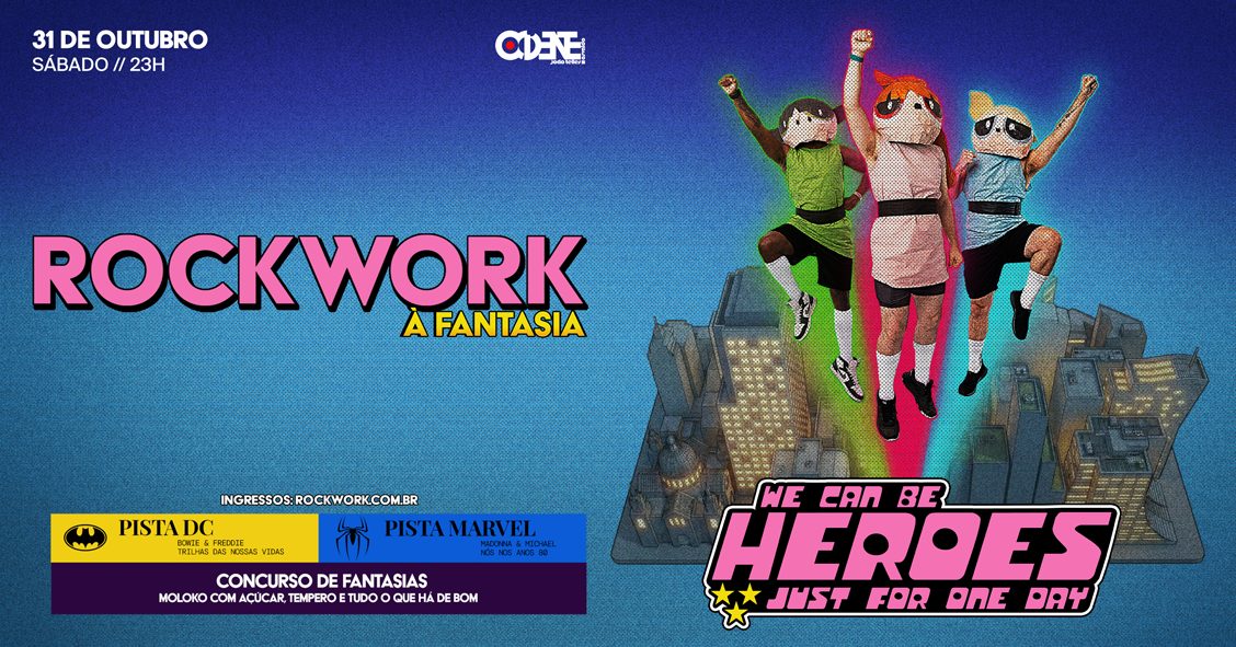 Bild der Quelle — Rockwork à Fantasia - We can be Heroes (just for one day)