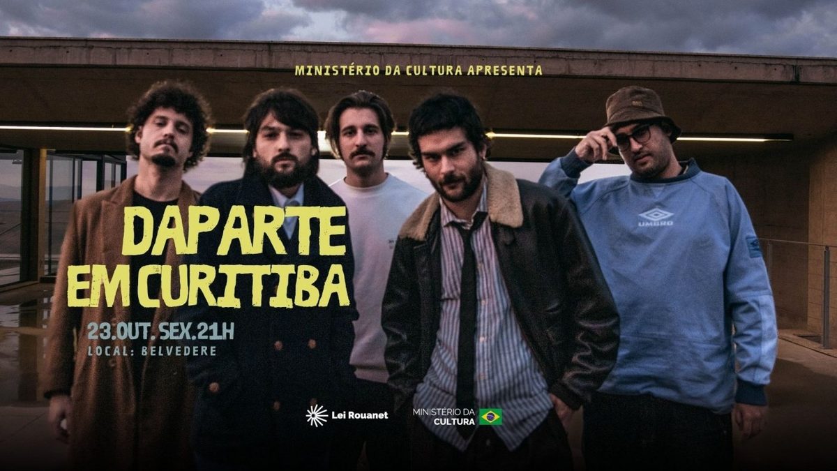 Afbeelding van de bron — DAPARTE EM CURITIBA - Tour Nacional 2026