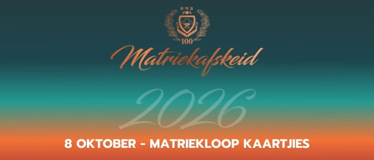 Imagem da fonte — HS Rustenburg Matriekloop