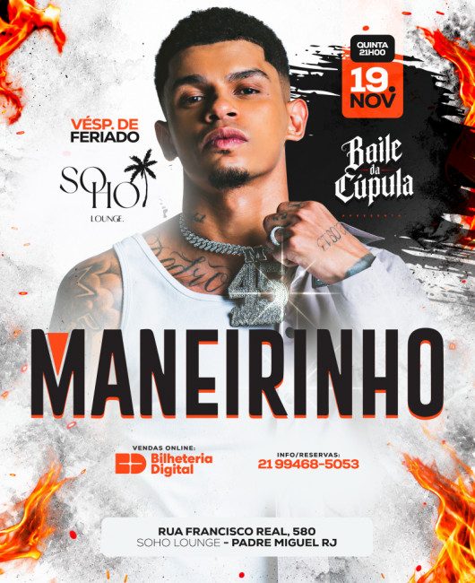 출처 이미지 — Baile da Cúpula - MC Maneirinho