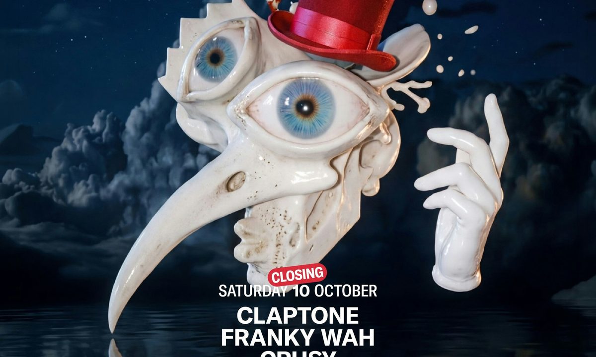 Source image — The Masquerade Closing: Claptone, Franky Wah, Crusy, Andrea Lane B2B Dario Nunez