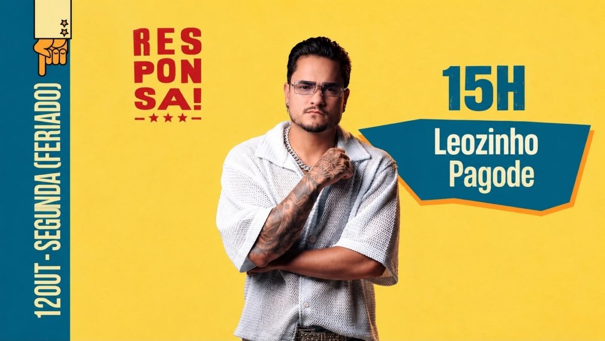 Imagen de la fuente — 12.10 | Feriadão de Responsa (pagode do Leozinho)