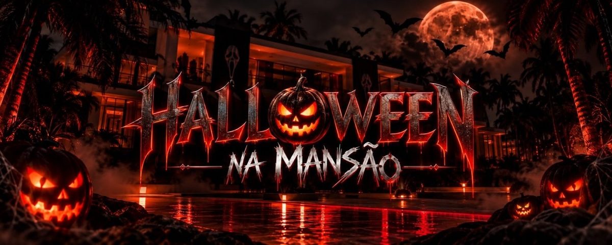 来源图片 — Halloween na mansão
