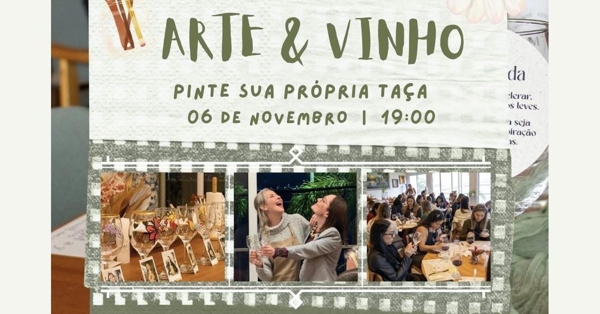 Immagine della fonte — Arte & Vinho no Viva Trindade