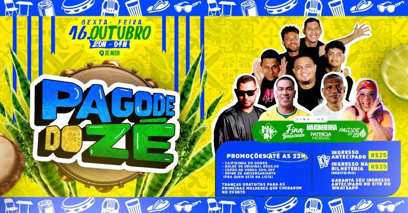 Bild der Quelle — PAGODE DO ZÉ | SEXTA 16.10