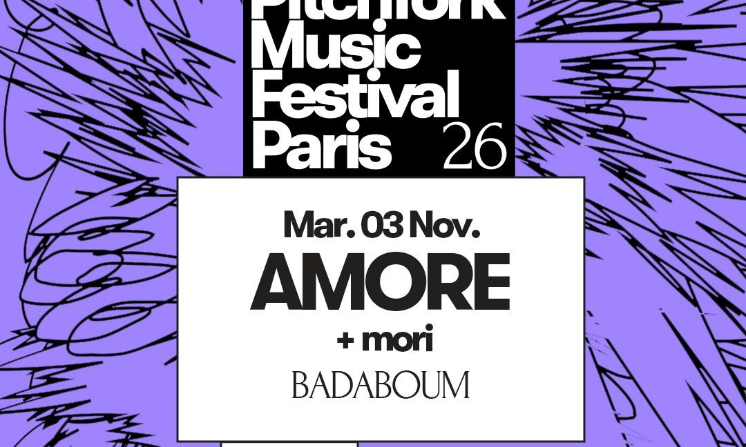 Source image — AMORE + mori — Pitchfork Music Festival 2026