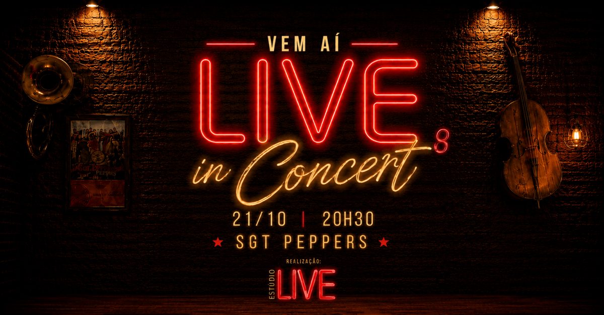 Imagen de la fuente — Live In Concert - Estúdio Live