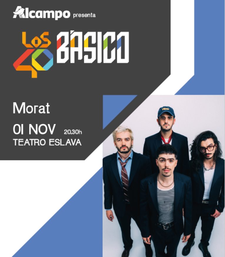 Imagem da fonte — Morat en Los40 Básico