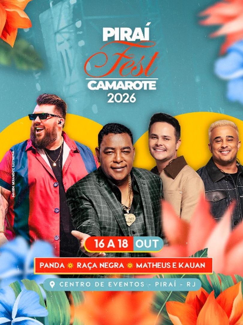 Immagine della fonte — Camarote Piraí Fest 2026