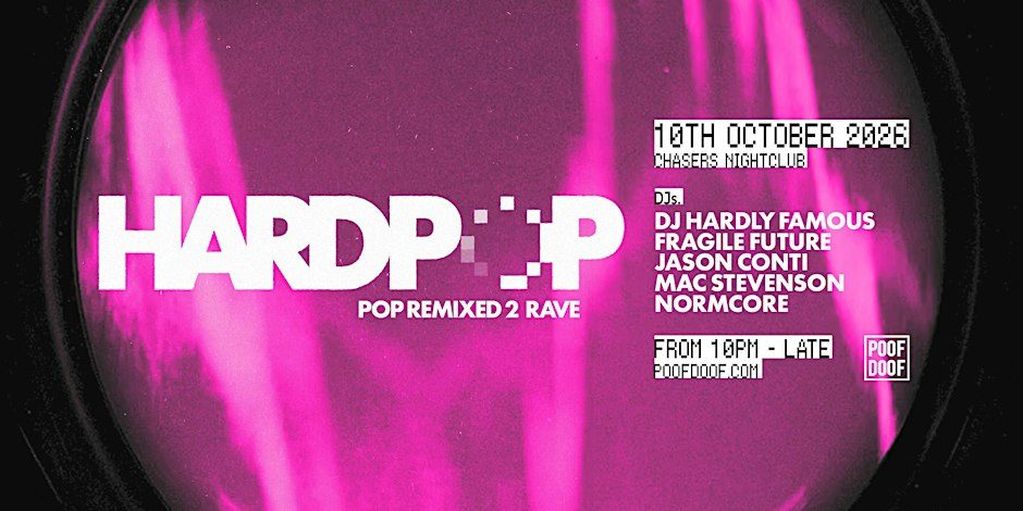 Imagen de la fuente — HARDPOP - Sat 10th October