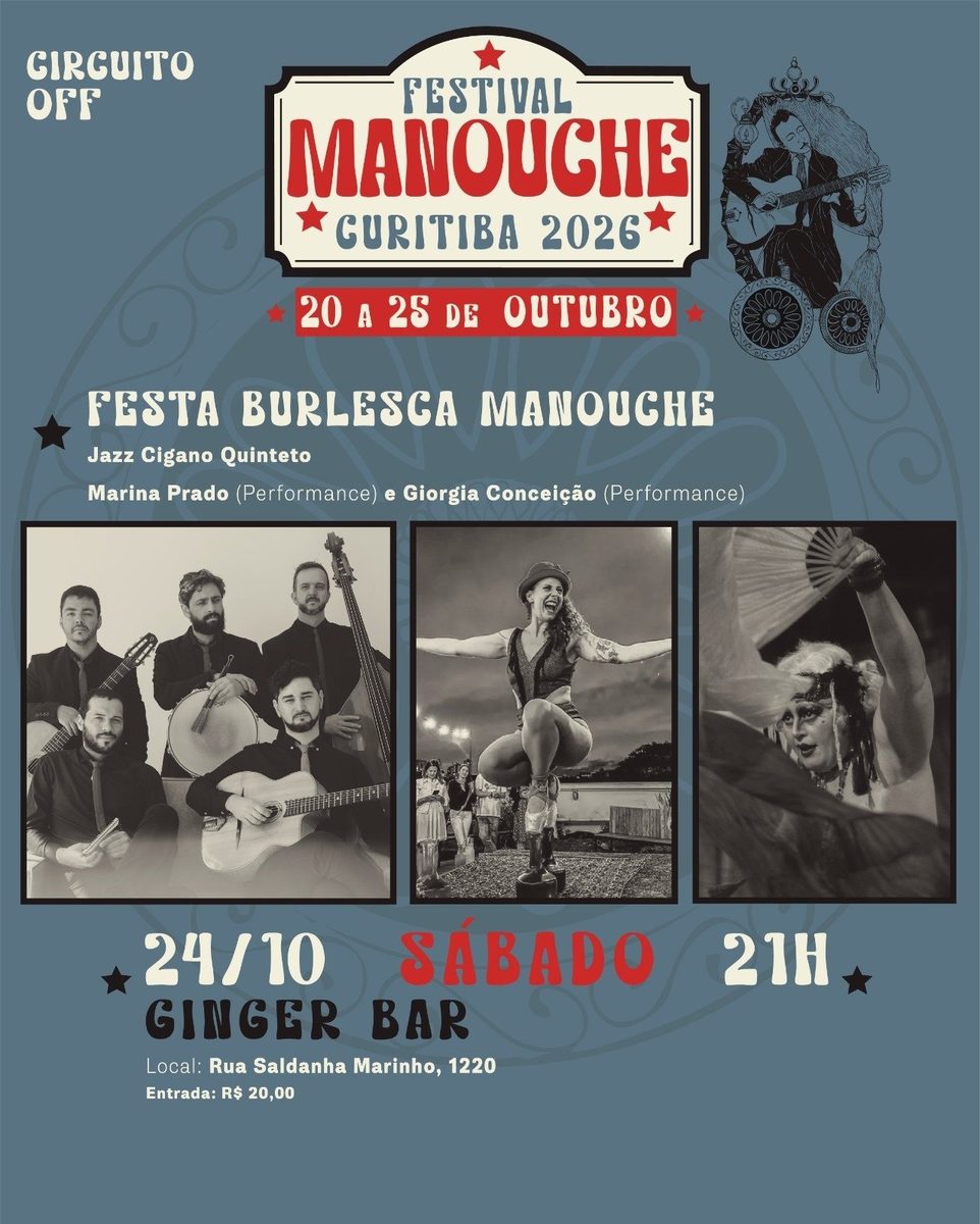 Imagen de la fuente — Festa Burlesca Manouche - Festival Manouche 2026 (Circuito Off)