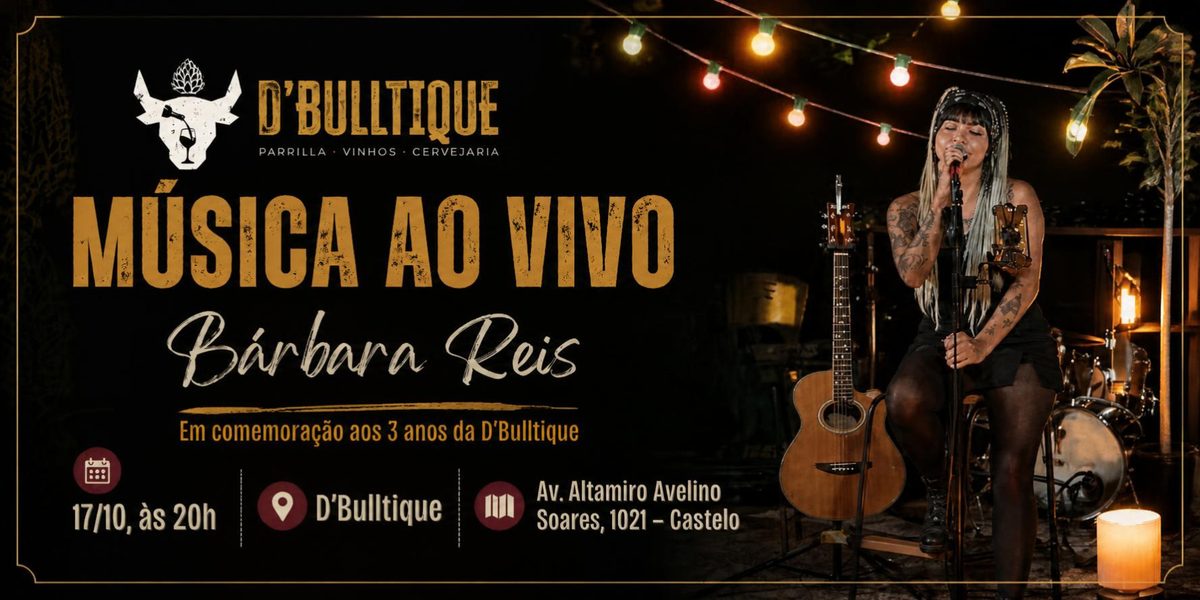Imagen de la fuente — Bárbara Reis - Aniversário 03 Anos da D'Bulltique