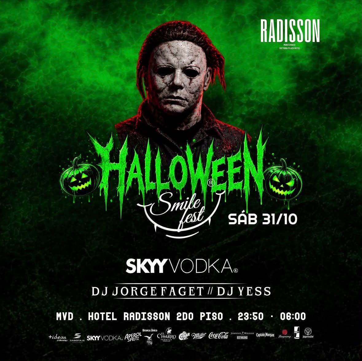 출처 이미지 — Fiesta de Halloween Smile Hotel Radisson 2026