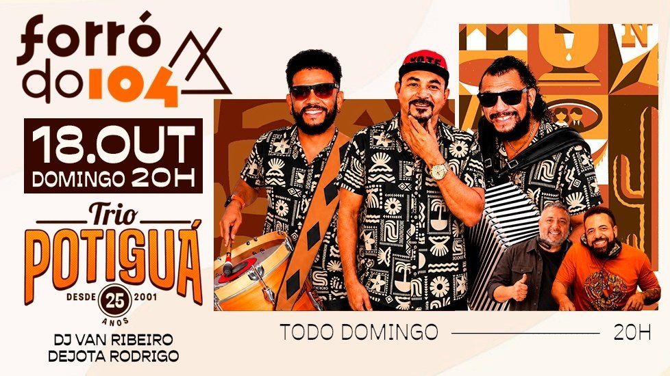 Imagem da fonte — FORRÓ DO 104 - TRIO POTIGUÁ