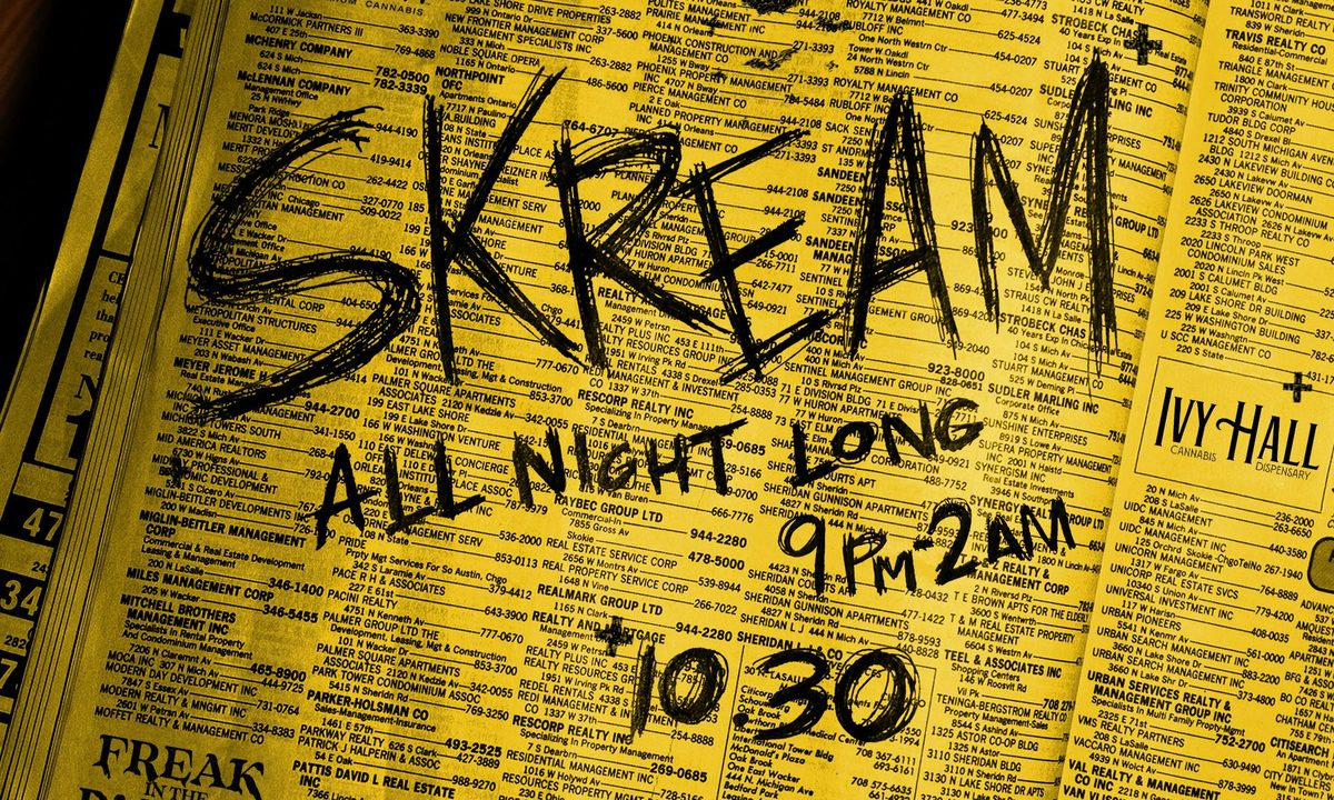 Bild der Quelle — +area code w/ SKREAM all night long