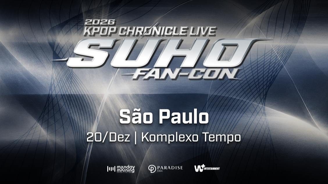 Imagem da fonte — SUHO EM SÃO PAULO - 2026 KPOP CHRONICLE LIVE