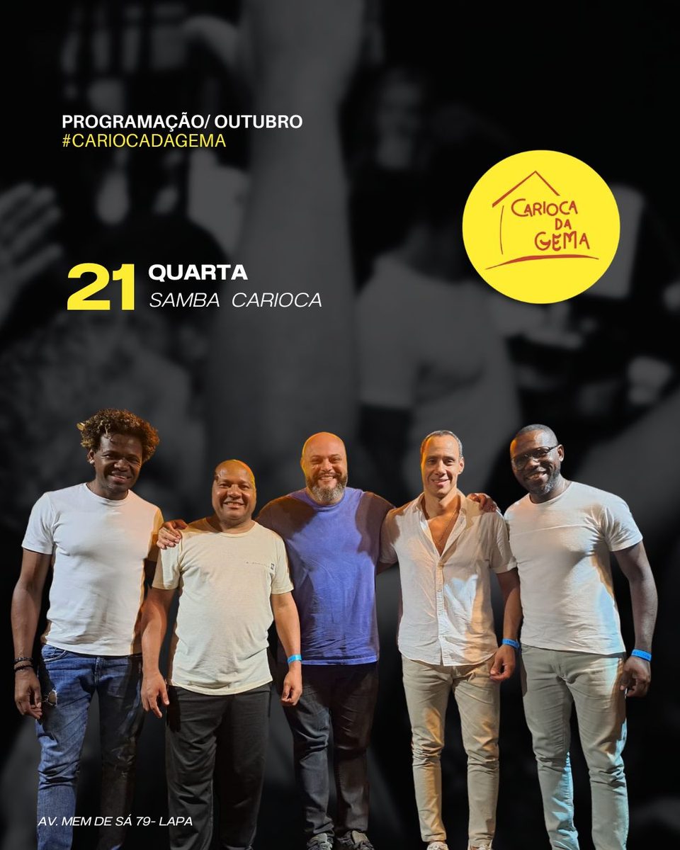 Imagem da fonte — Samba Carioca 21/10