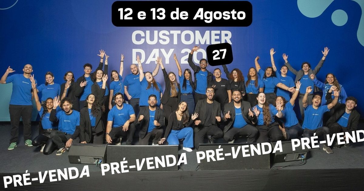 Imagem da fonte — Pré-venda Customer Day 2027