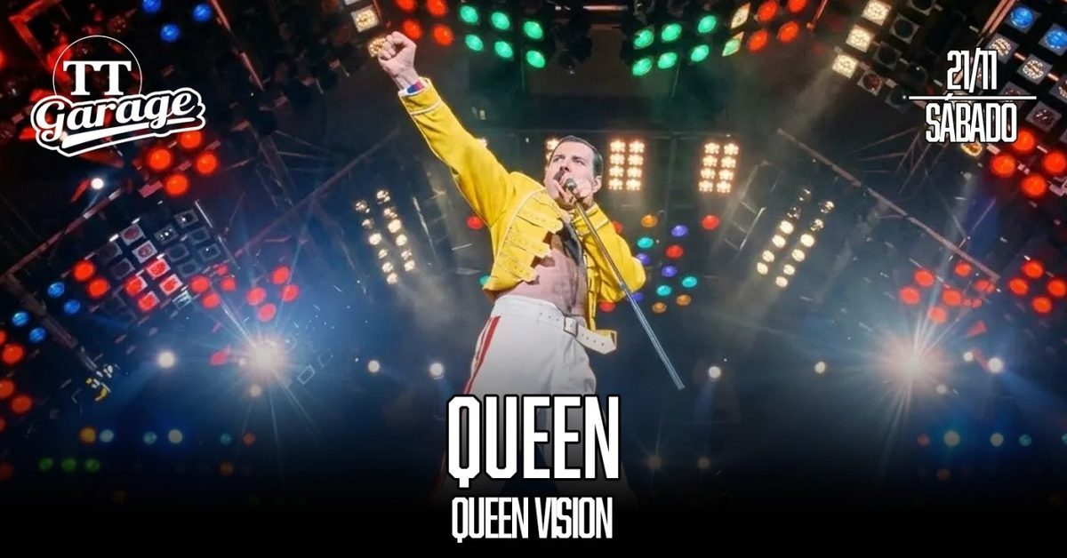 Imagem da fonte — Tributo Queen com a banda Queen Vision - Sábado - 21/11
