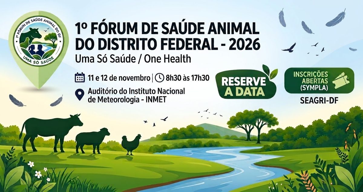 Imagen de la fuente — I Fórum de Saúde Animal do Distrito Federal