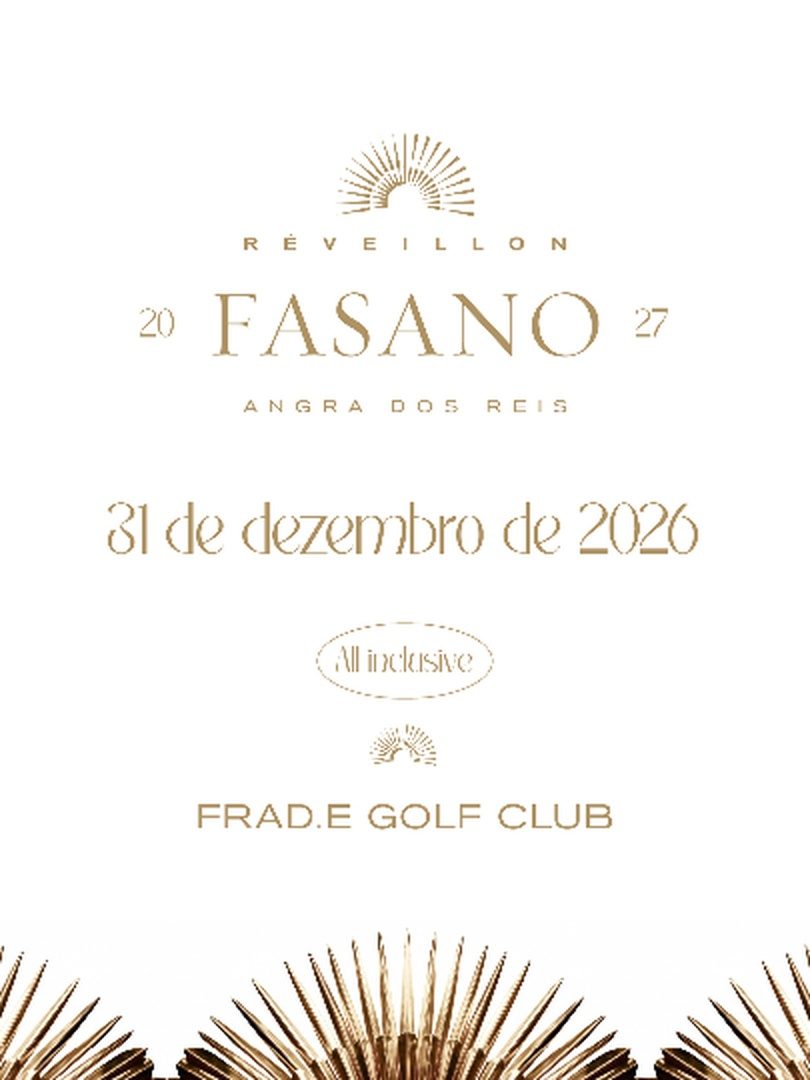 Flyer: Réveillon do Fasano Angra dos Reis