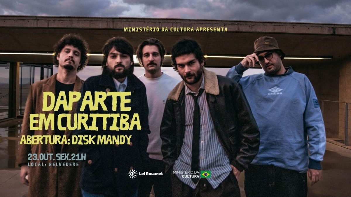Afbeelding van de bron — DAPARTE EM CURITIBA - Tour Nacional 2026 - Abertura: DISK MANDY