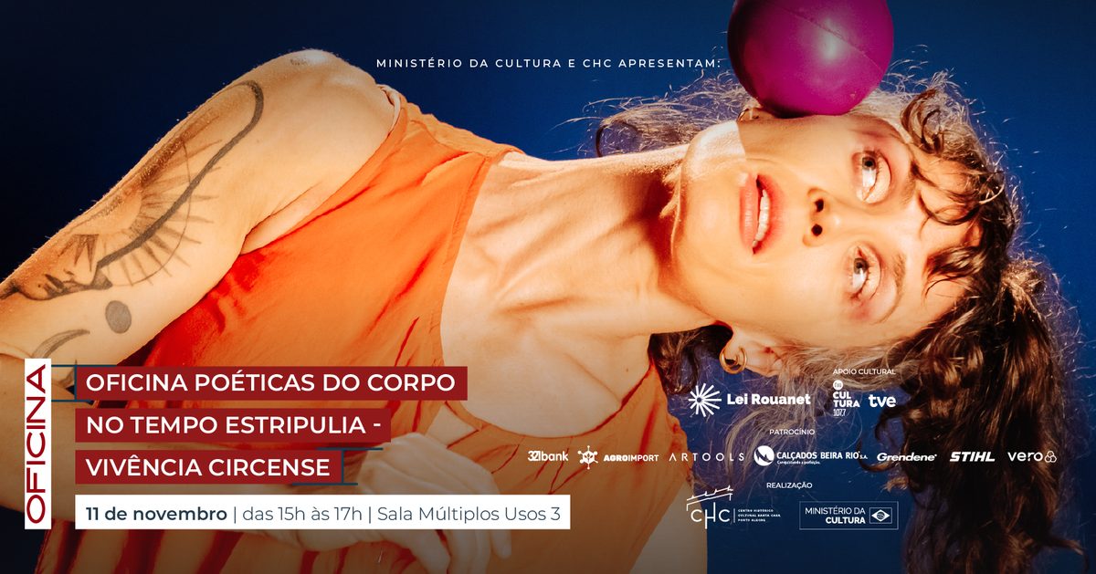 Bild der Quelle — Oficina Poéticas do corpo no tempo estripulia - Vivência Circense