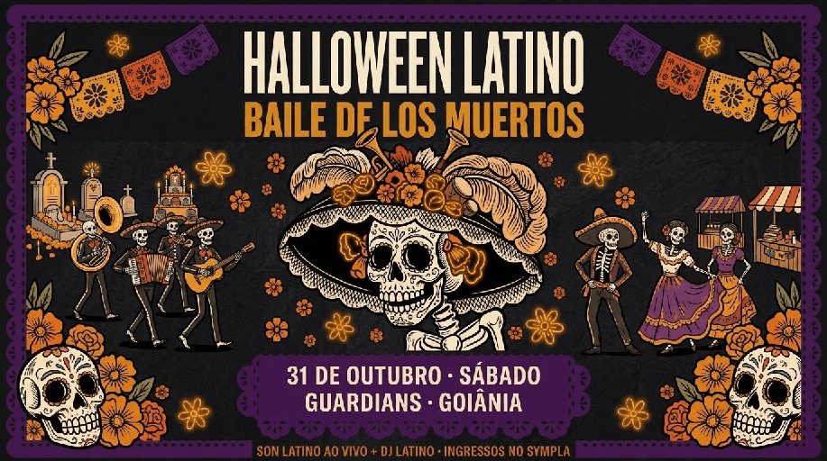 出典の画像 — HALLOWEEN LATINO-BAILE DE LOS MUERTOS