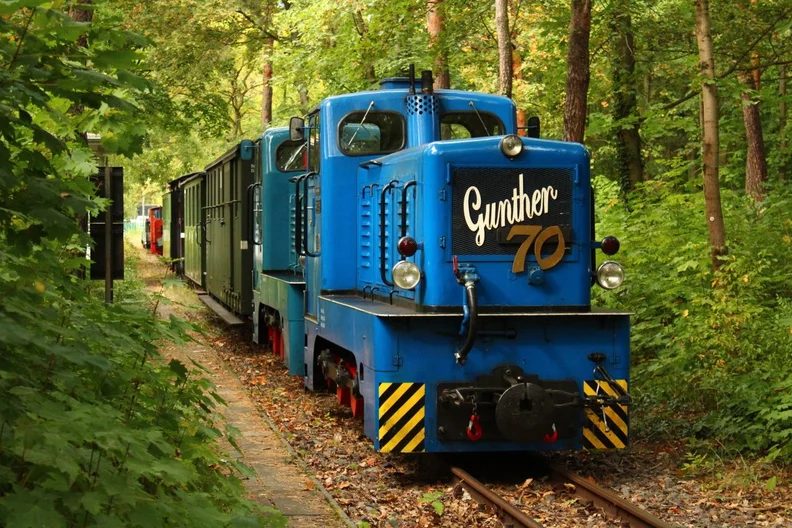 출처 이미지 — End-of-season celebrations at the Wuhlheide Park Railway