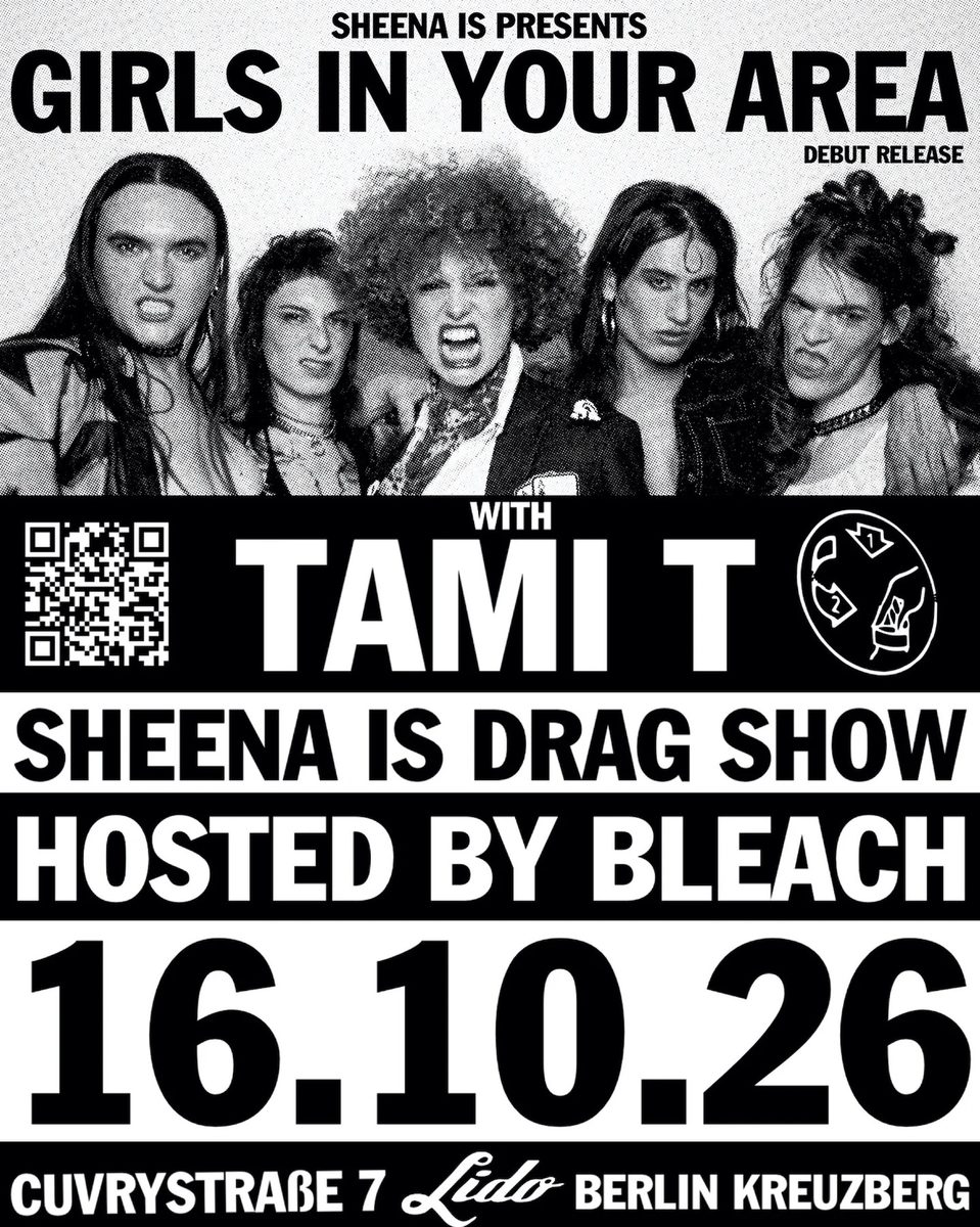Source image — SHEENA IS PRESENTS: GIRLS IN YOUR AREA + TAMI T