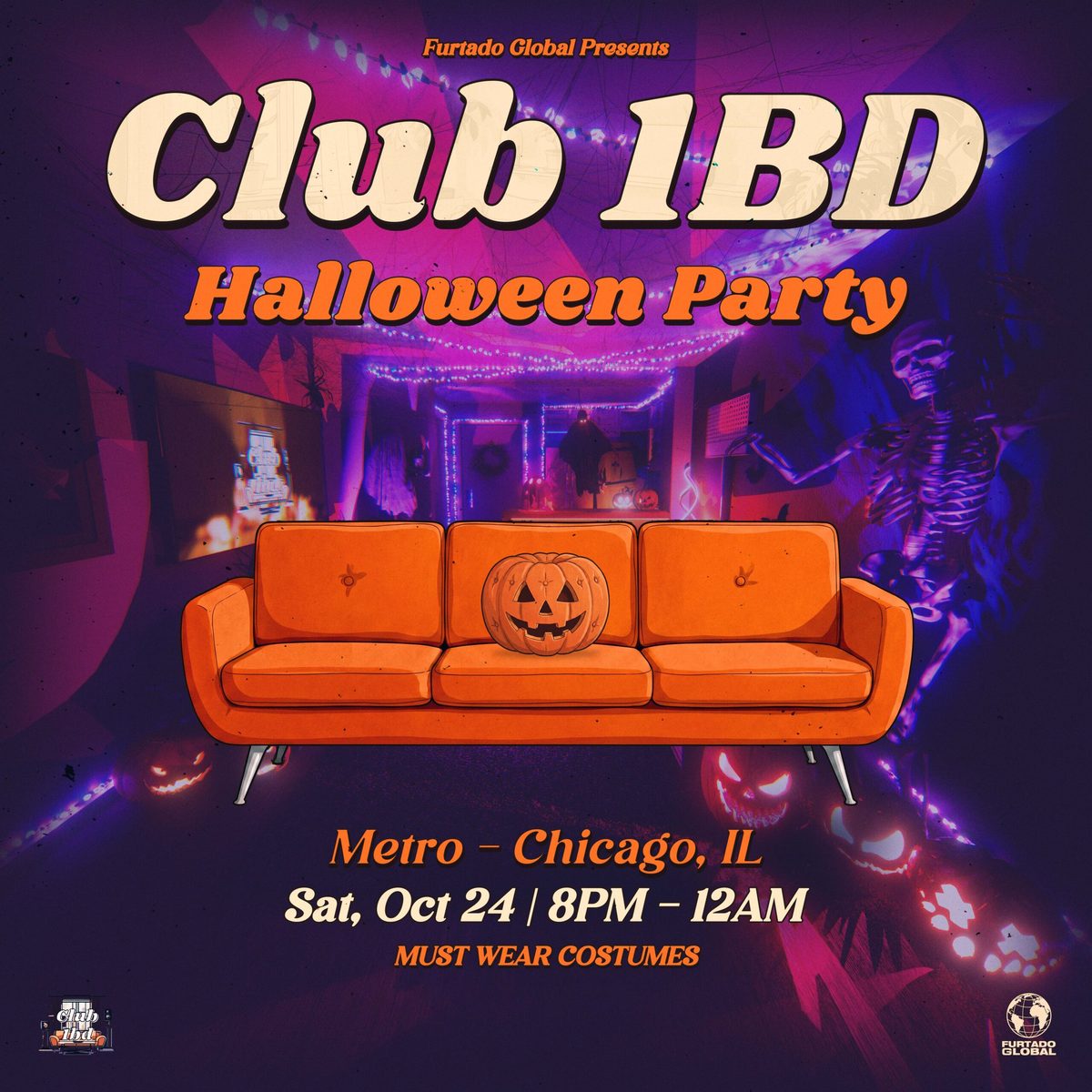 Bild der Quelle — Club 1BD: Halloween Party