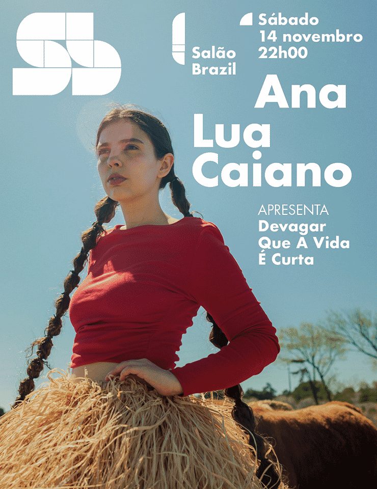 Imagen de la fuente — Ana Lua Caiano apresenta Devagar Que A Vida É Curta