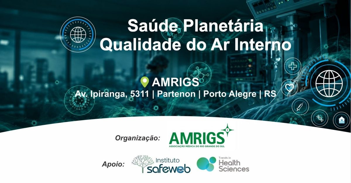 Bild der Quelle — Saúde Planetária Qualidade do Ar Interno