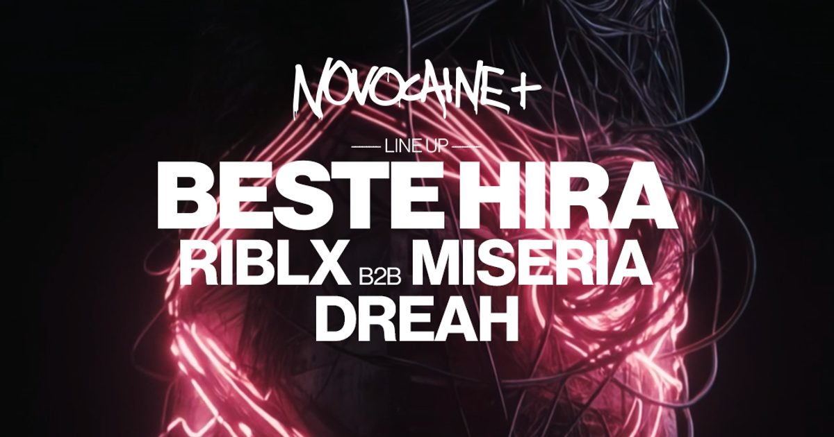 Afbeelding van de bron — NOVOCAINE+: BESTE HIRA