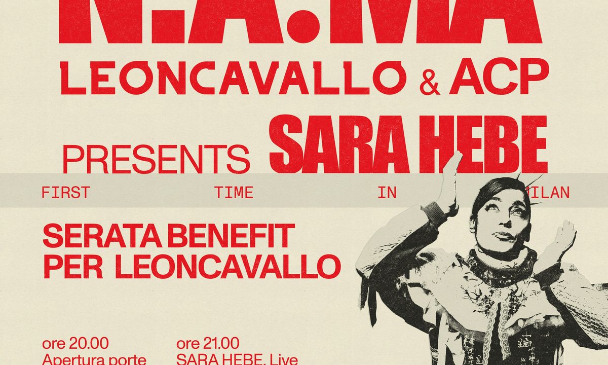 Source image — SARA HEBE in concerto @NAMA, Milano