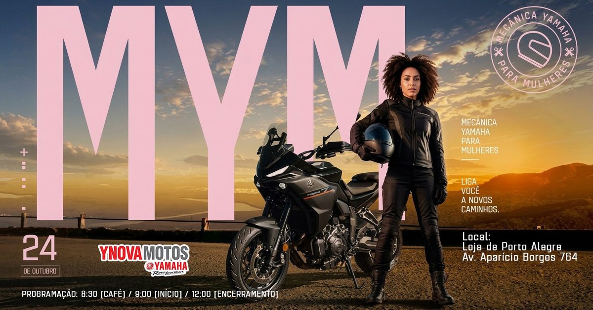 Immagine della fonte — MECÂNICA YAMAHA PARA MULHERES | YNOVA MOTOS