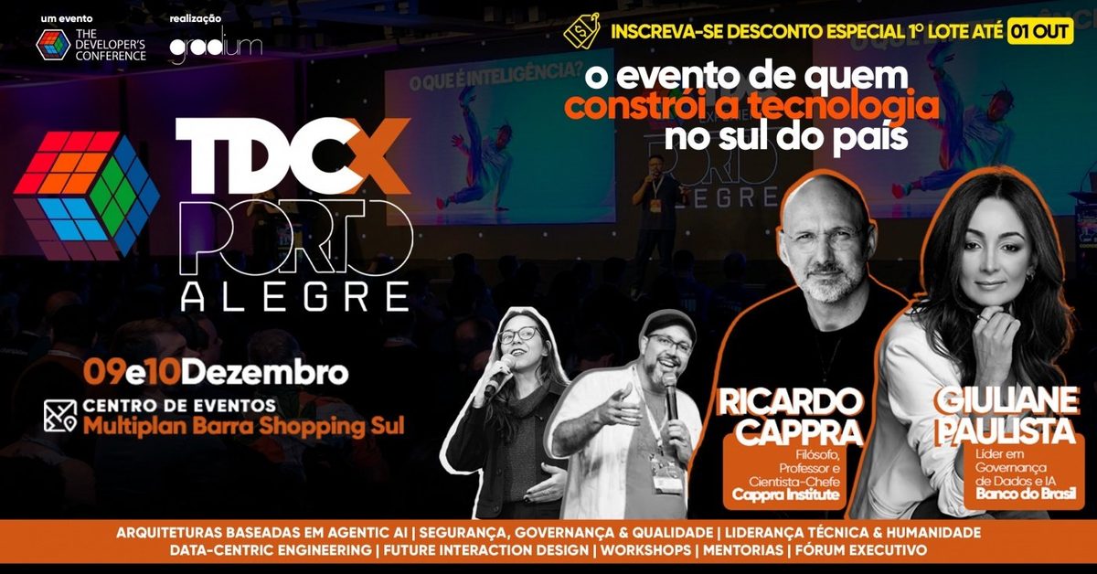 Imagem da fonte — TDC Experience Porto Alegre 2026