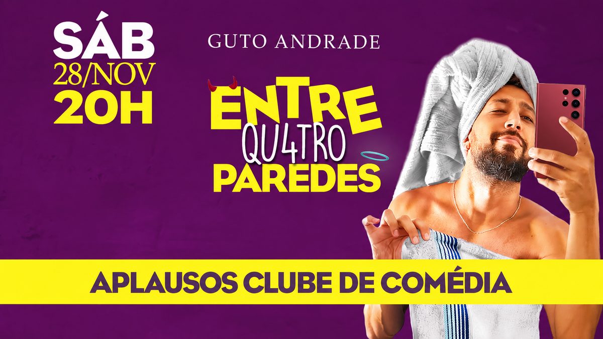 Bild der Quelle — GUTO ANDRADE - ENTRE QUATRO PAREDES - em Brasília 28 de novembro