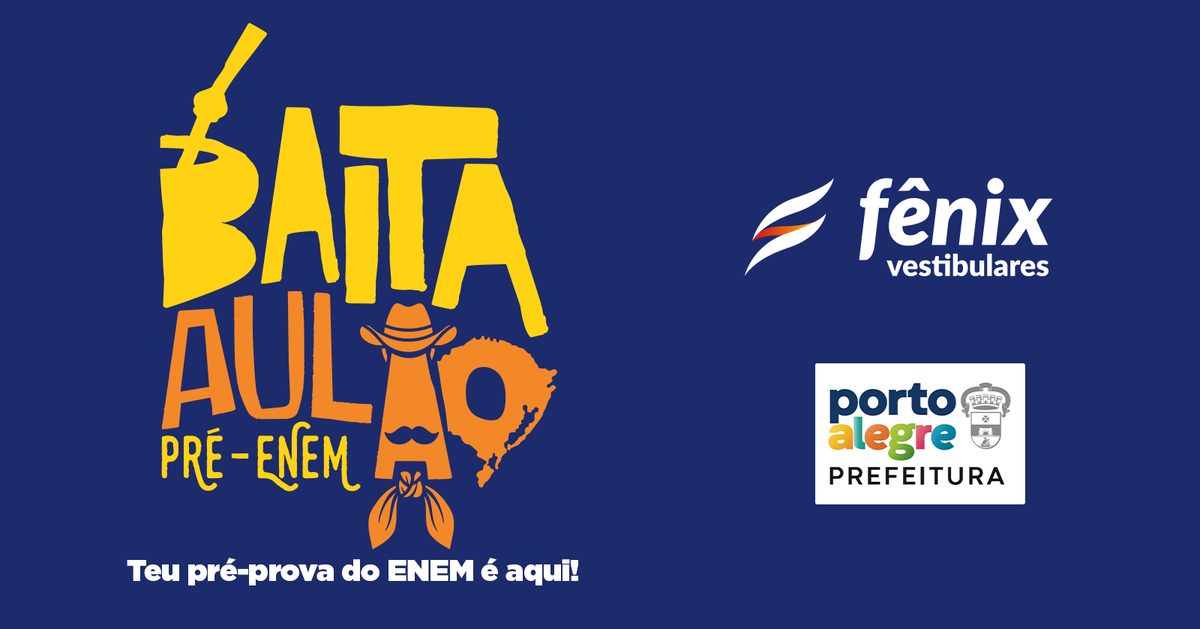 Imagen de la fuente — Baita Aulão ENEM - Teu pré-prova é aqui