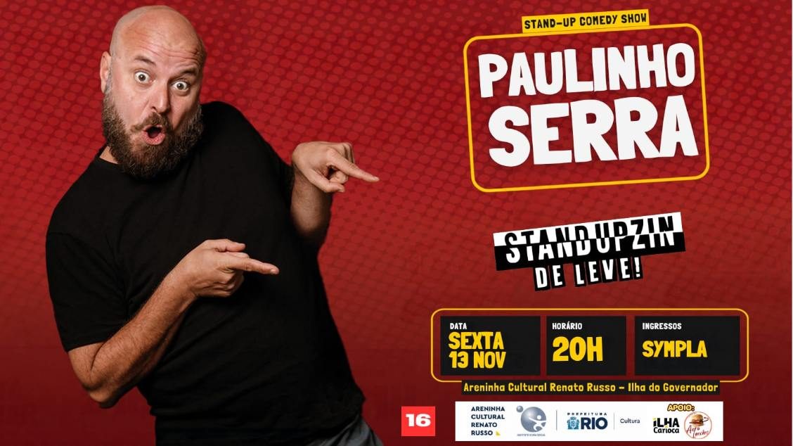 出典の画像 — Stand Up Comedy com Paulinho Serra