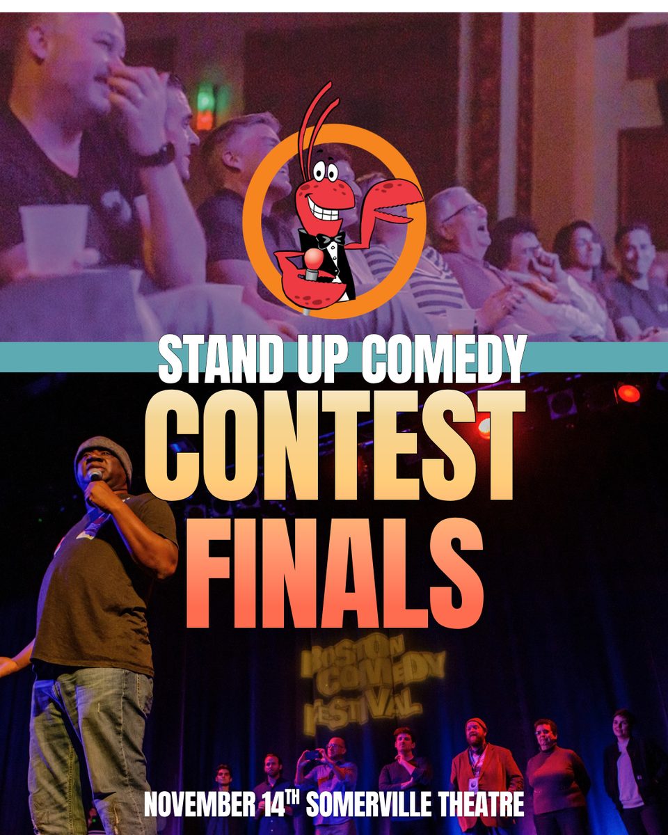 Imagem da fonte — Boston Comedy Festival Contest Finals