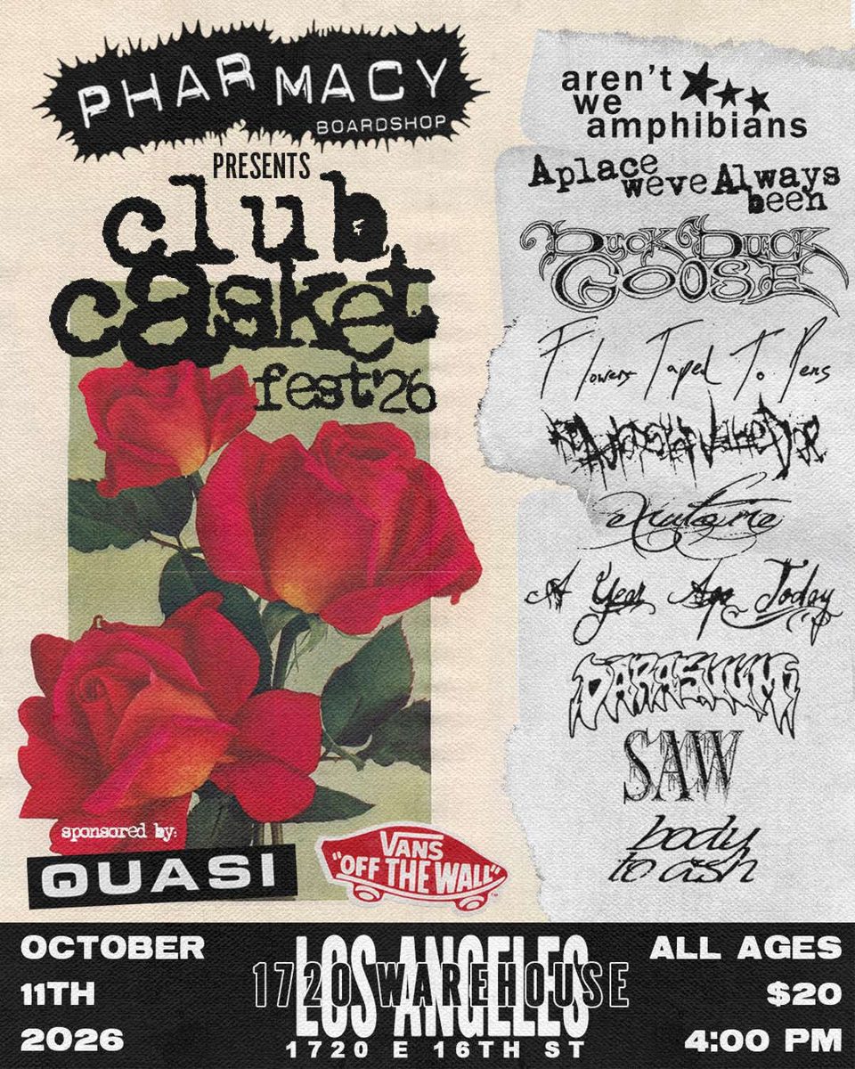 Source image — Club Casket Fest 2026