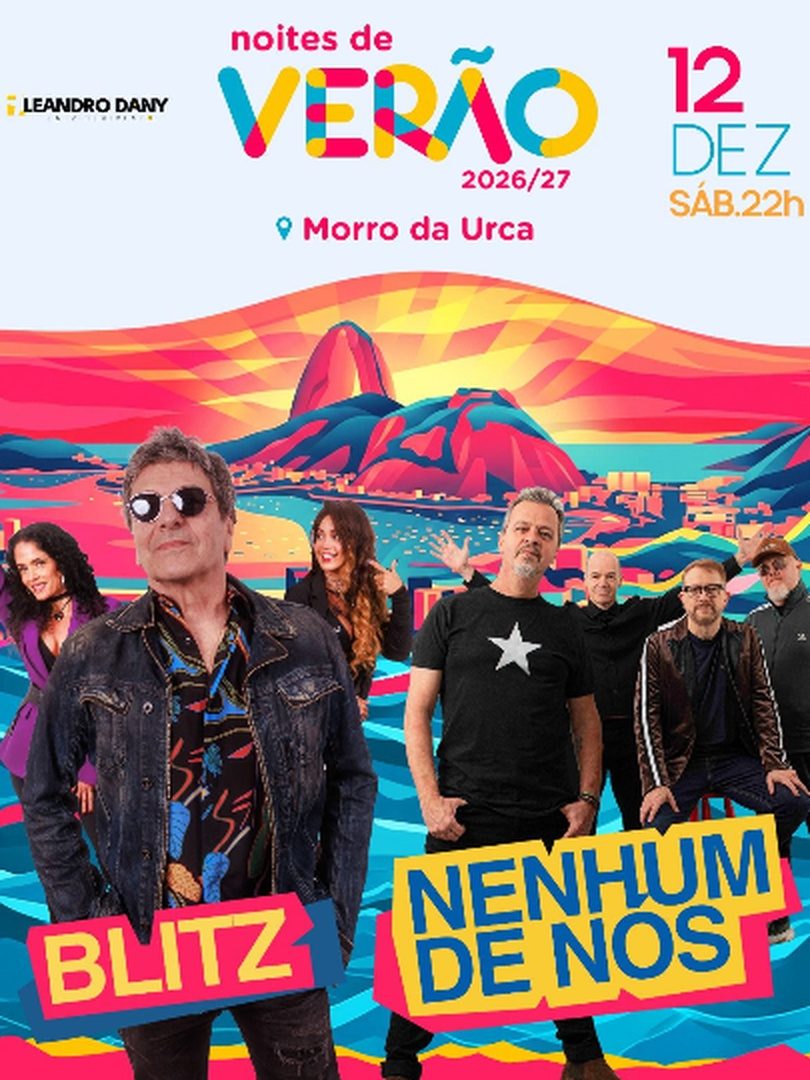 Imagem da fonte — Blitz + Nenhum de Nós - Noites de Verão 2026
