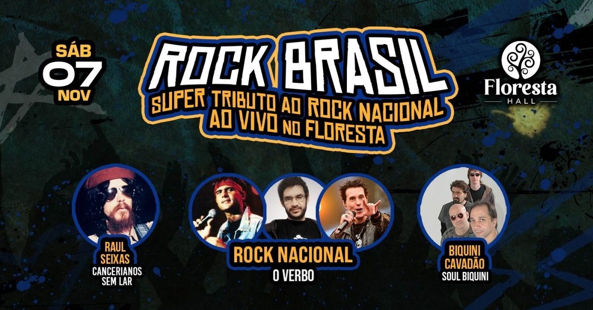 Image de la source — ROCK BRASIL - SUPER TRIBUTO AO ROCK NACIONAL!