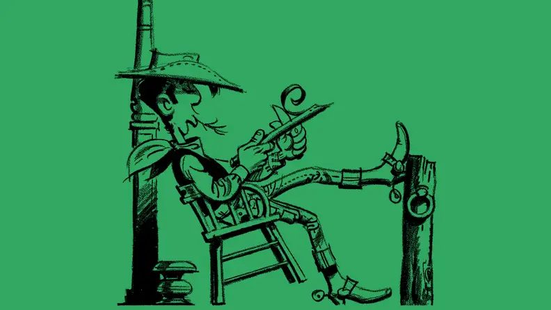 Imagem da fonte — Lucky Luke Turns 80