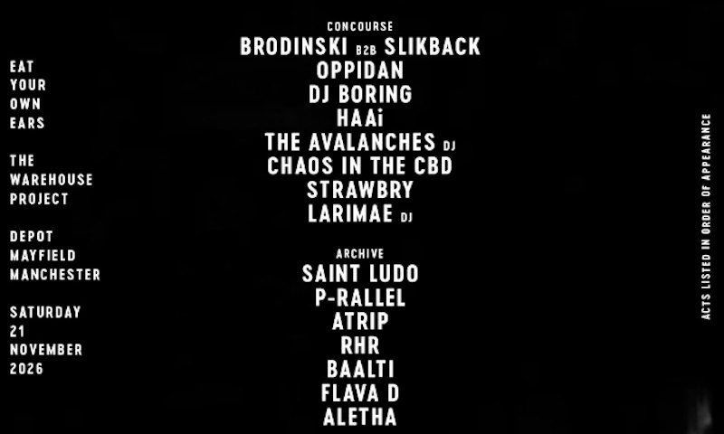 Bild der Quelle — WHP x Eat Your Own Ears