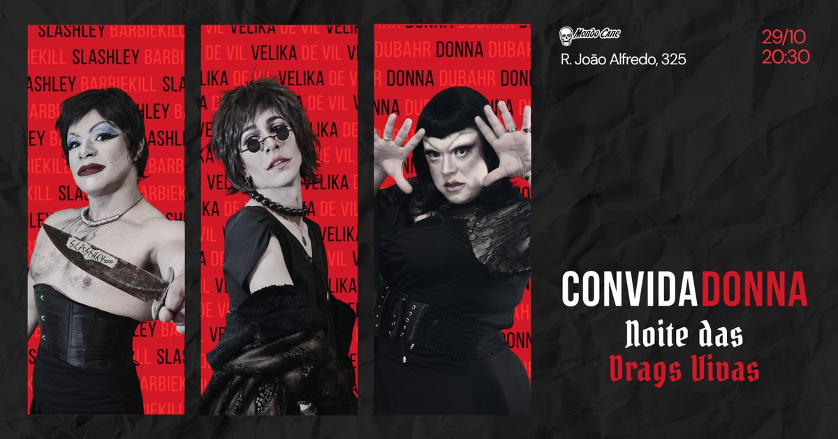 来源图片 — ConvidaDonna - Noite das Drags Vivas