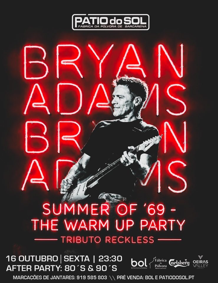 Bild der Quelle — Summer of ´69 – The Warm Up Party | Reckless – Tributo Bryan Adams |