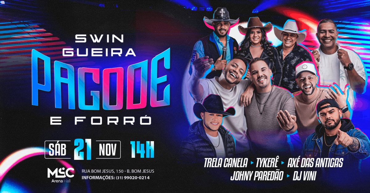 Imagen de la fuente — SWINGUEIRA, PAGODE & FORRÓ A FESTA